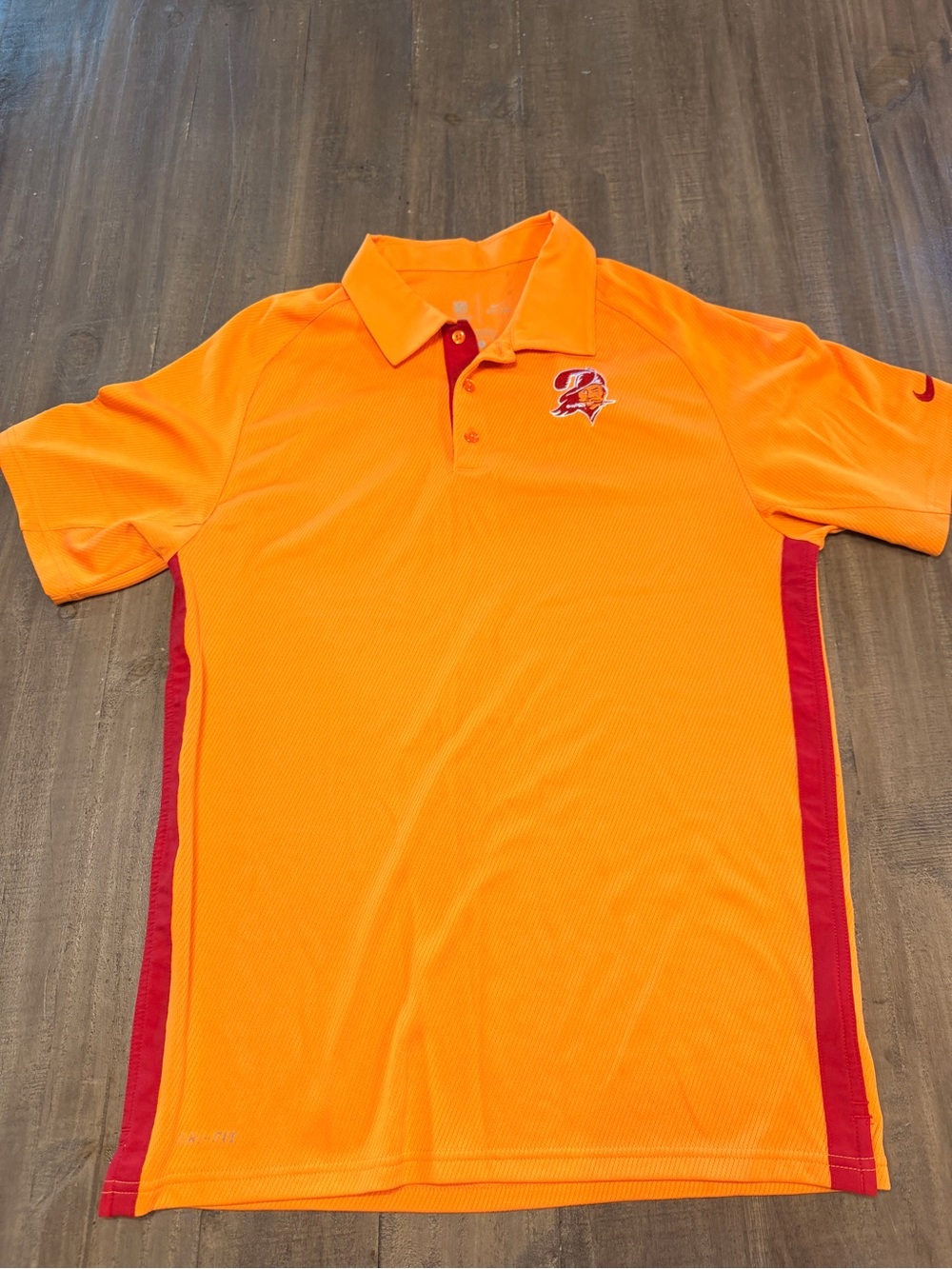 Tampa Bay Buccaneers NFL Nike Adult Small Dry Fit Polo Shirt